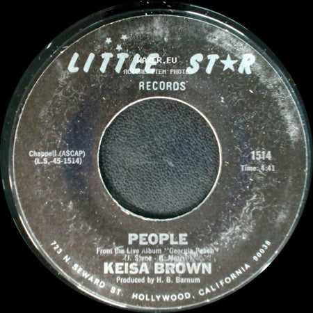 Keisa Brown - T.J. / People side B