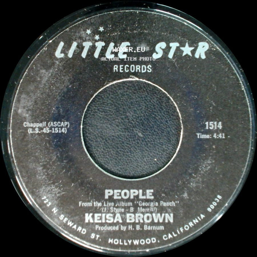 Keisa Brown - T. J. / People side B