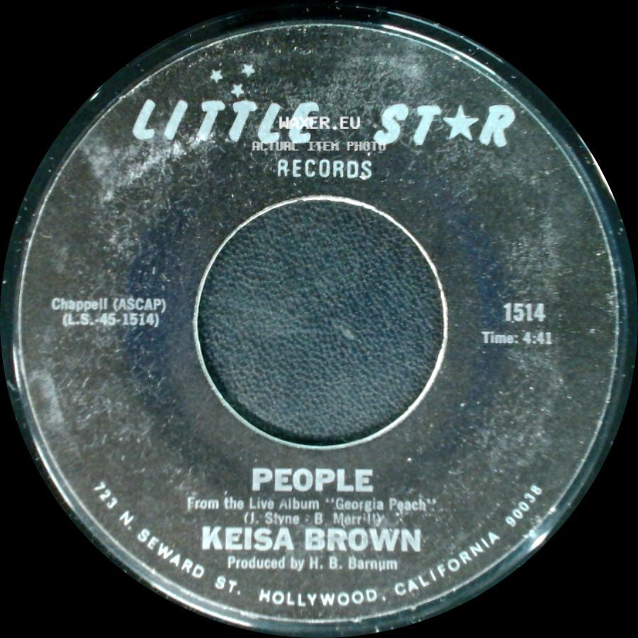 Keisa Brown - T.J. / People side B