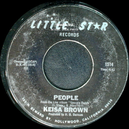 Keisa Brown - T. J. / People side B
