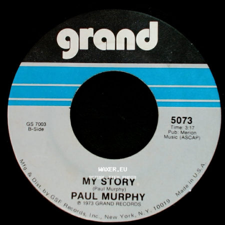 Paul Murphy - Goodbye Linda Jane / My Story side B