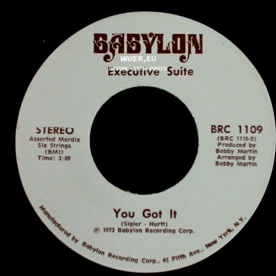Unknown Artist - You Got It / I'm A Winner Now side A