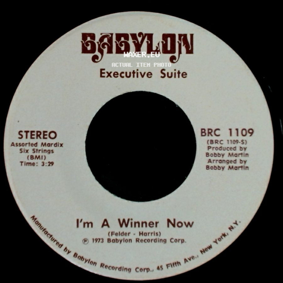 Executive Suite - I'm A Winner Now / You Got It side A