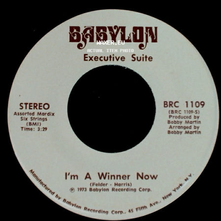 Executive Suite - I'm A Winner Now / You Got It side A