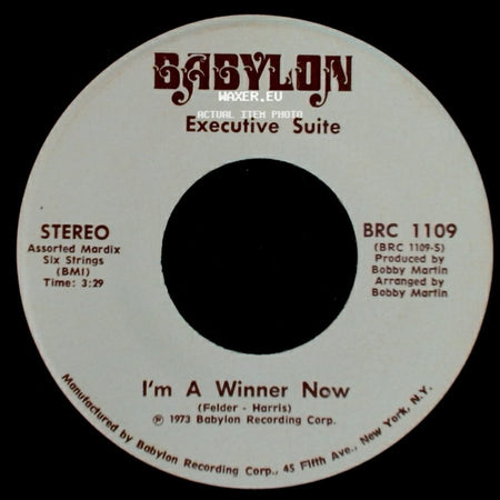 Executive Suite - I'm A Winner Now / You Got It side A