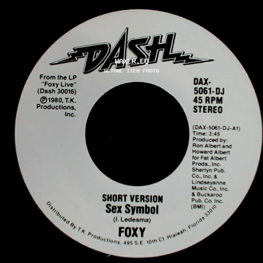 Foxy - Sex Symbol / Sex Symbol side A