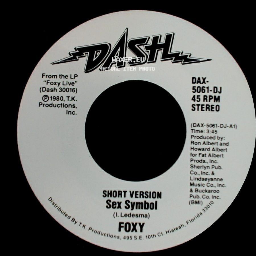 Foxy - Sex Symbol / Sex Symbol side A