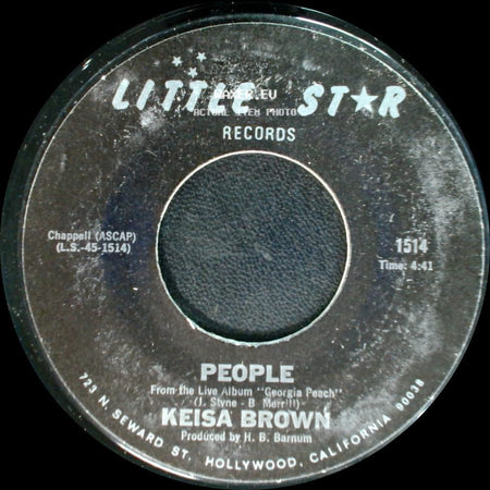 Keisa Brown - People / T.J. side A