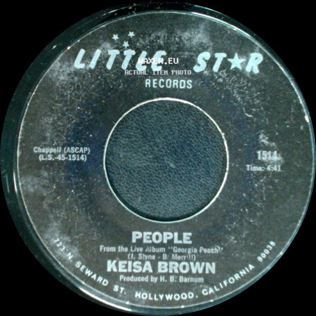 Keisa Brown - People / T.J. side A