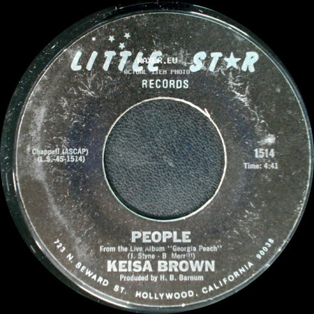Keisa Brown - People / T.J. side A