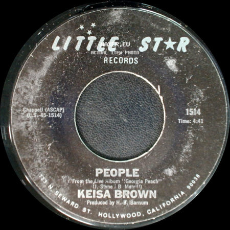 Keisa Brown - People / T. J. side A