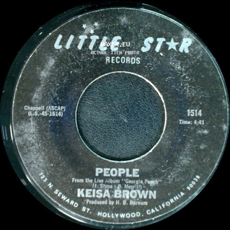 Keisa Brown - People / T.J. side A