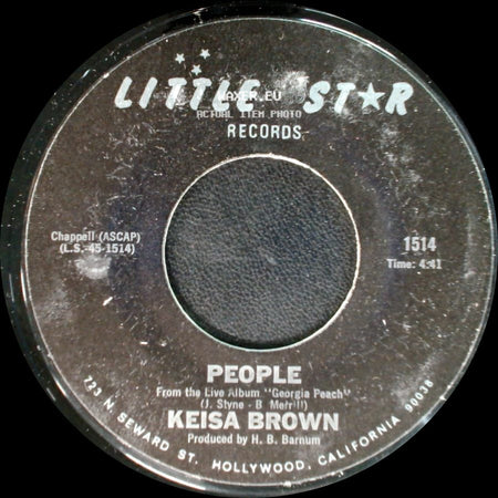 Keisa Brown - People / T.J. side A