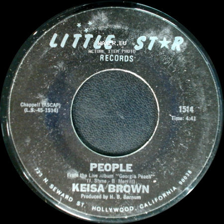 Keisa Brown - People / T.J. side A