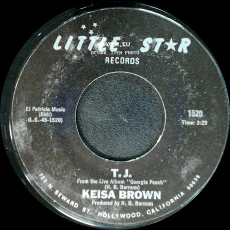 Keisa Brown - People / T.J. side B