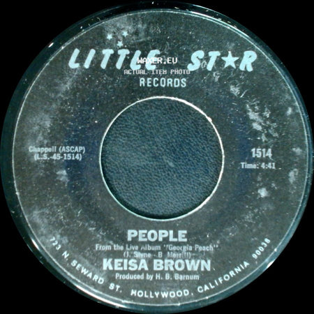 Keisa Brown - People / T.J. side A