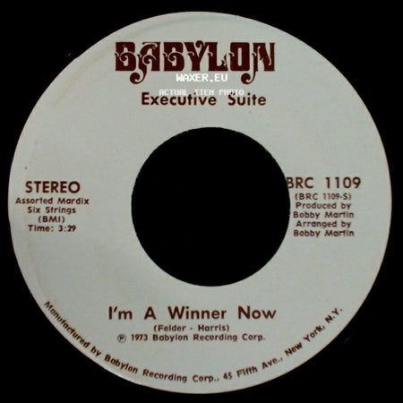 Executive Suite - You Got It / I'm A Winner Now side B
