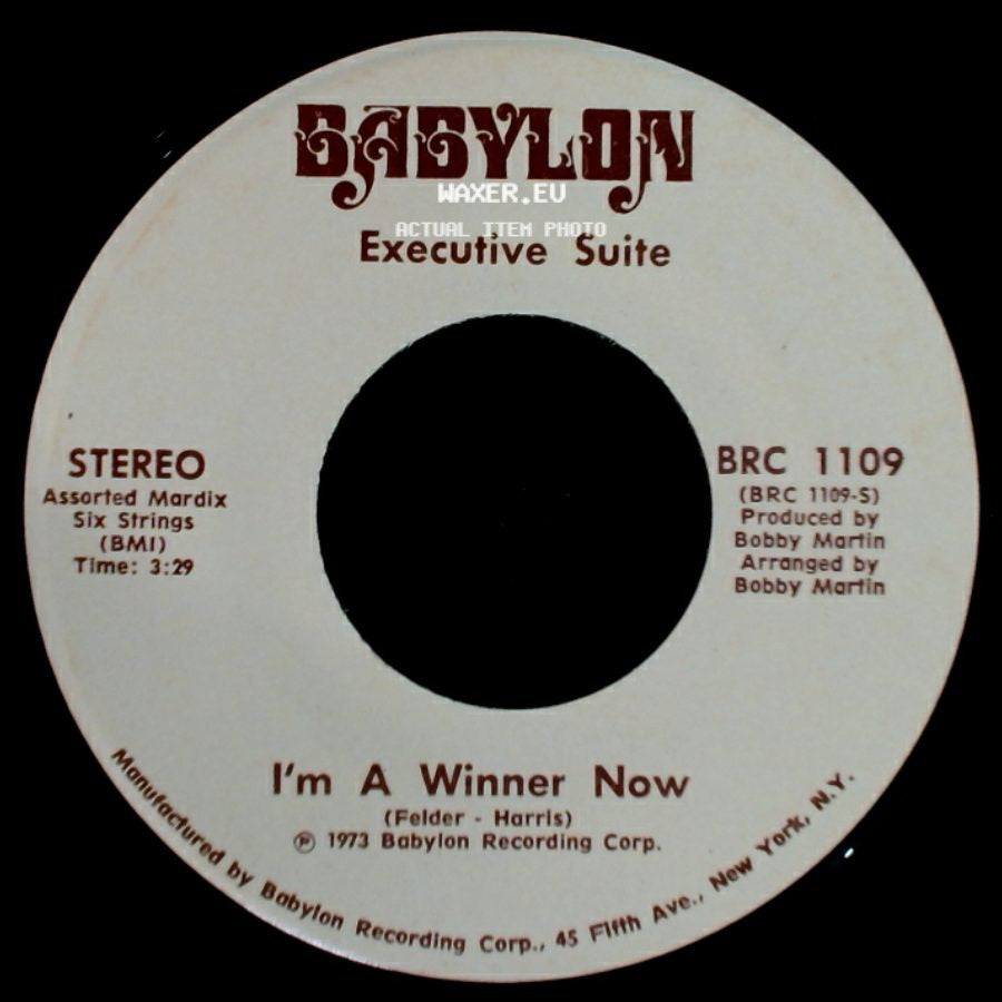 Executive Suite - I'm A Winner Now / You Got It side A