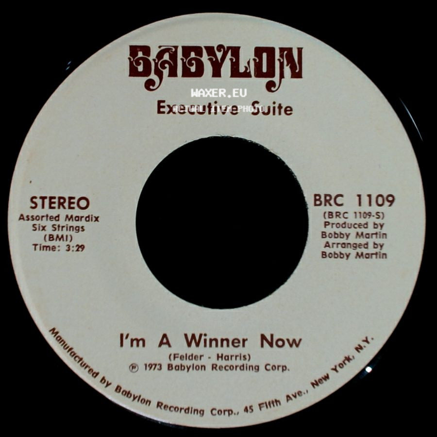 Executive Suite - I'm A Winner Now / You Got It side A