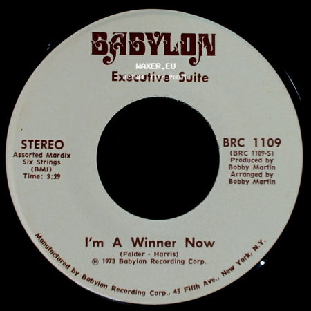 Executive Suite - I'm A Winner Now / You Got It side A