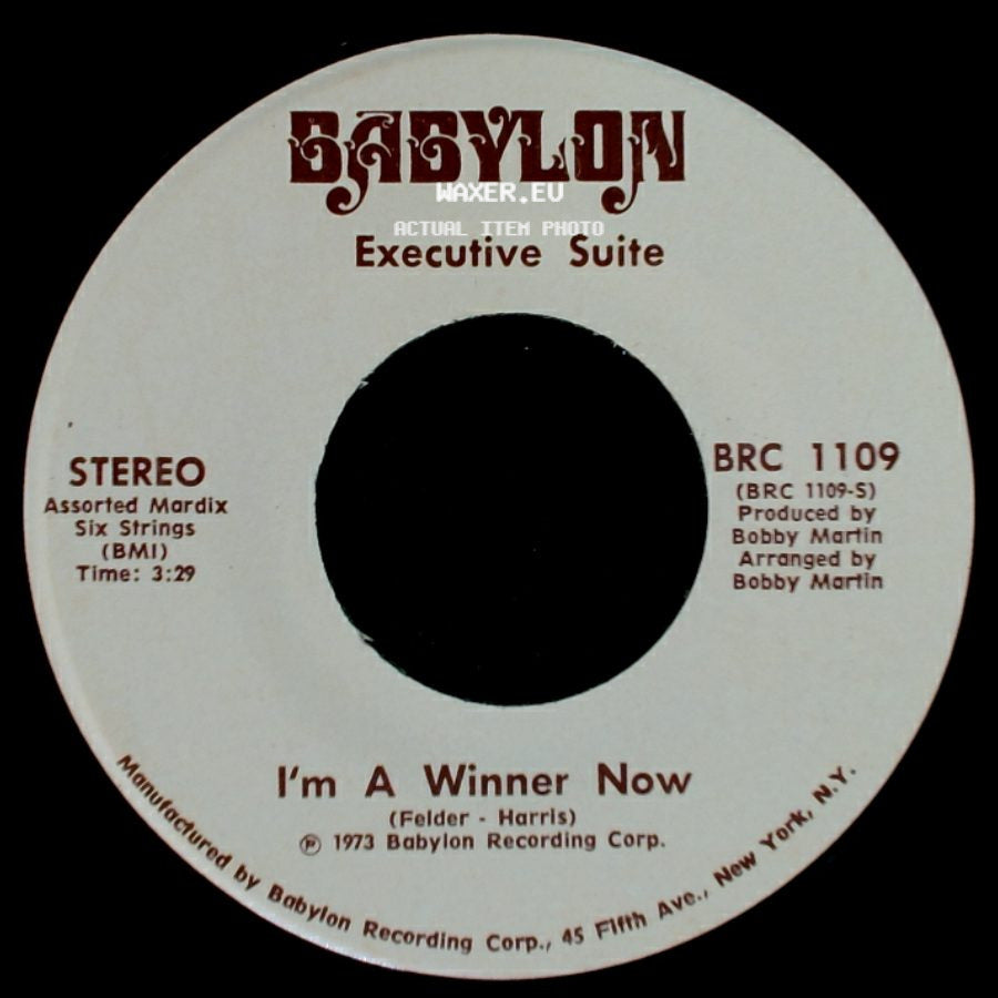 Executive Suite - You Got It / I'm A Winner Now side B