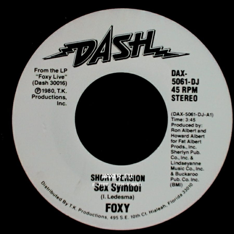Foxy - Sex Symbol / Sex Symbol side A