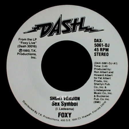 Foxy - Sex Symbol / Sex Symbol side A