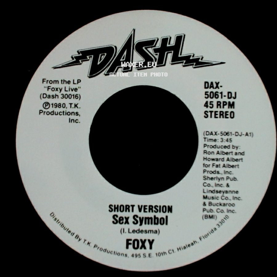 Foxy - Sex Symbol / Sex Symbol side A