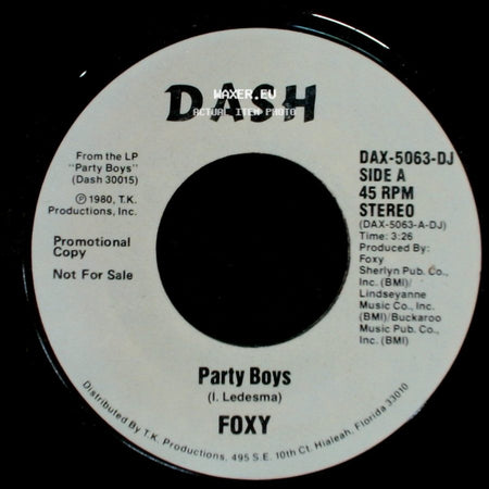 Foxy - Party Boys / Party Boys side A