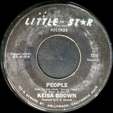 Keisa Brown - People / T.J. side A
