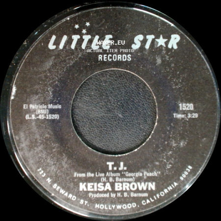 Keisa Brown - People / T.J. side B