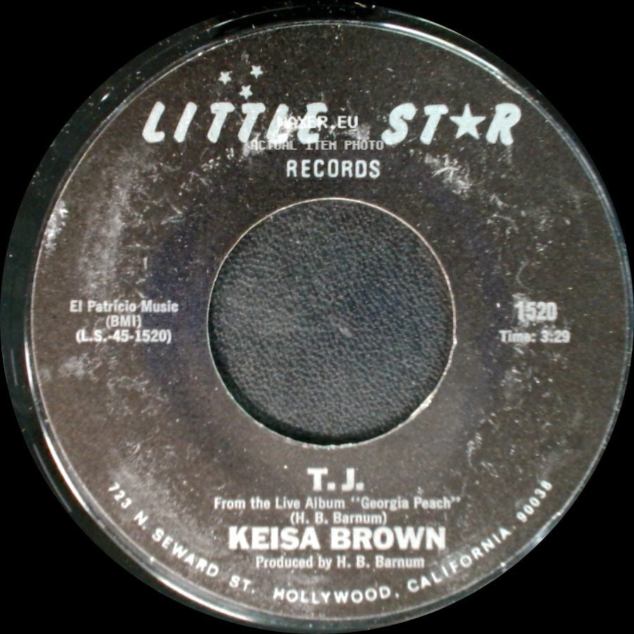 Keisa Brown - T.J. / People side A