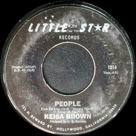 Keisa Brown - T.J. / People side B