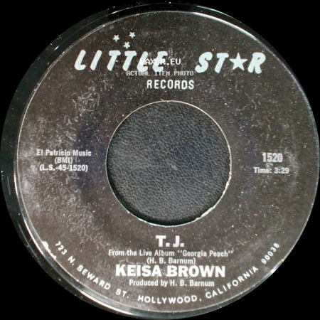 Keisa Brown - T.J. / People side A