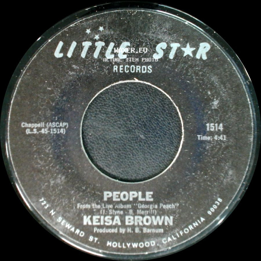 Keisa Brown - T.J. / People side B
