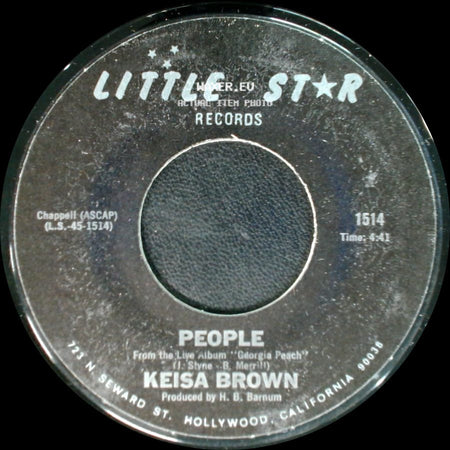Keisa Brown - T.J. / People side B