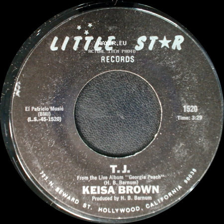 Keisa Brown - T.J. / People side A