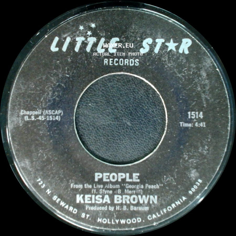 Keisa Brown - T.J. / People side B