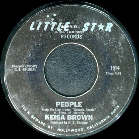 Keisa Brown - T.J. / People side B