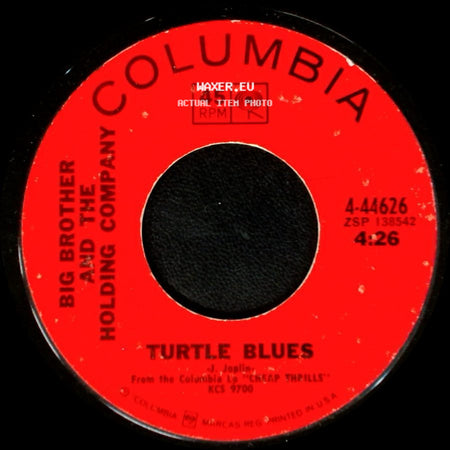 Big Brother And The Holding Company - Turtle Blues / Piece Of My Heart side A