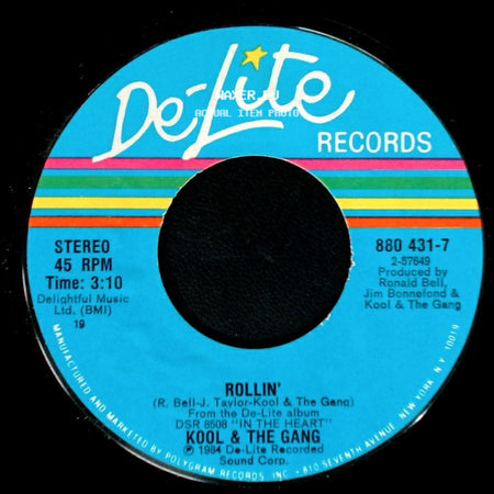 Kool & The Gang - Rollin' / Misled side A