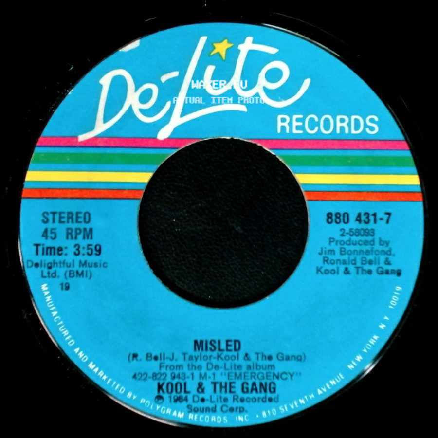 Kool & The Gang - Rollin' / Misled side B