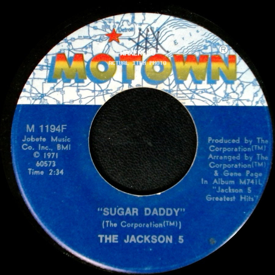 The Jackson 5 - Sugar Daddy / I'm So Happy side A