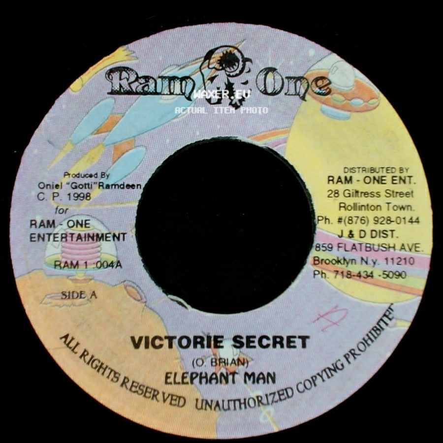 Elephant Man / Bajie Man - Victorie Secret / Virtious Woman side A