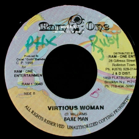 Elephant Man / Bajie Man - Victorie Secret / Virtious Woman side B