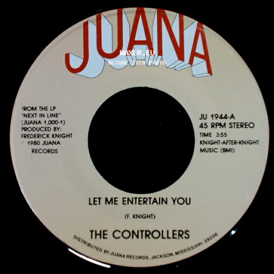 The Controllers - Let Me Entertain You / If Tears Were Pennies side A