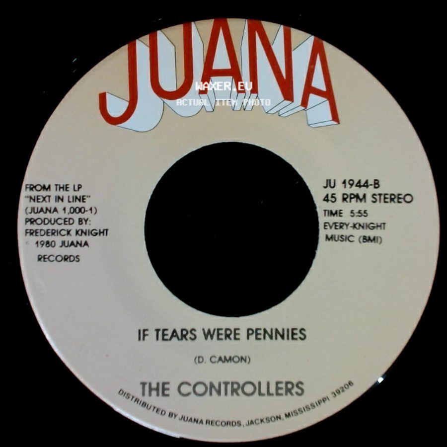 The Controllers - Let Me Entertain You / If Tears Were Pennies side B