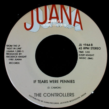 The Controllers - Let Me Entertain You / If Tears Were Pennies side B