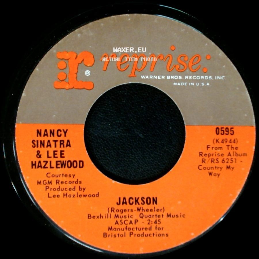 Nancy Sinatra & Lee Hazlewood / Nancy Sinatra - Jackson / You Only Live Twice side A
