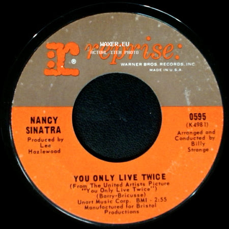 Nancy Sinatra & Lee Hazlewood / Nancy Sinatra - Jackson / You Only Live Twice side B